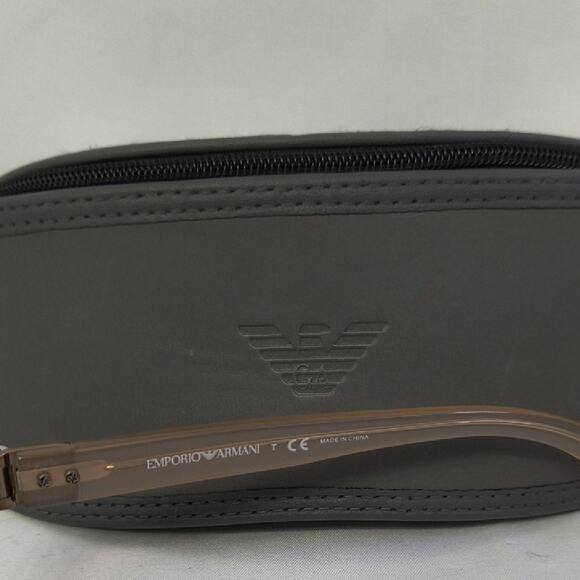 Emporio Armani Transparent Brown Sunglasses - Excellent Condition/ Model EA4008 main image 7